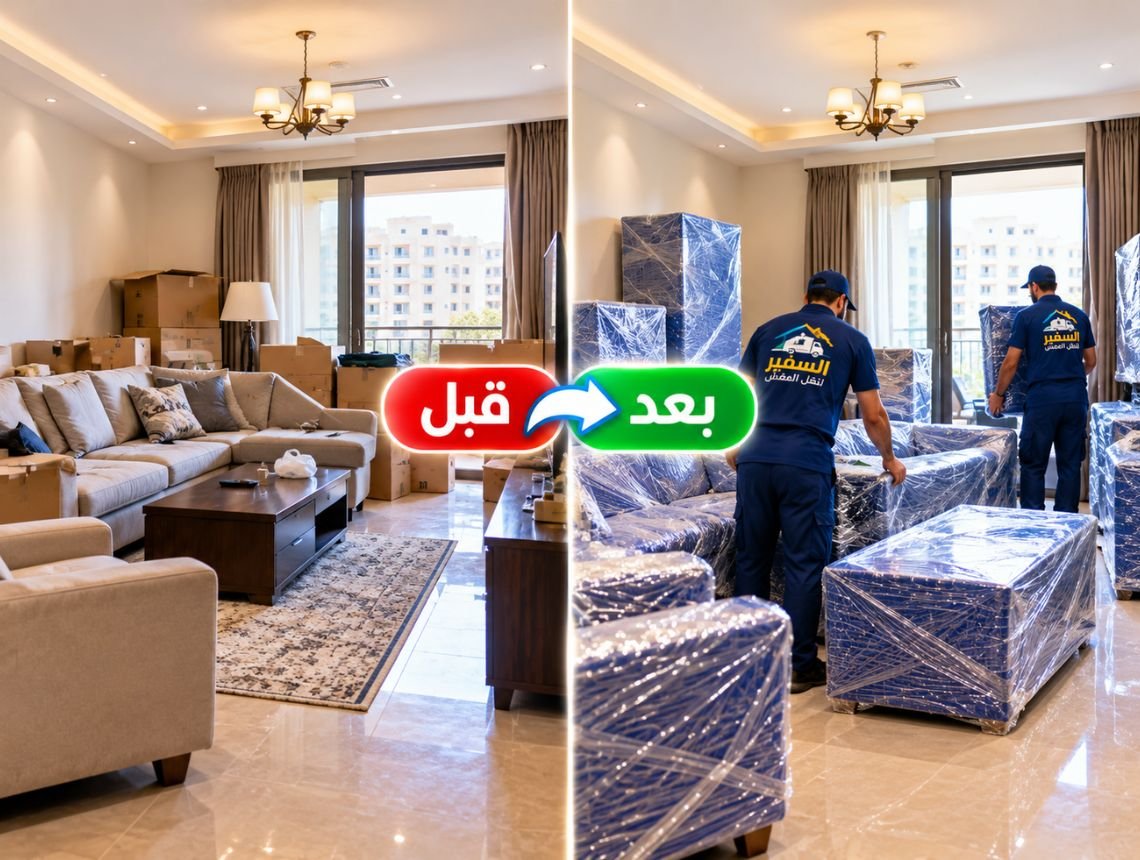 نقل العفش والأثاث