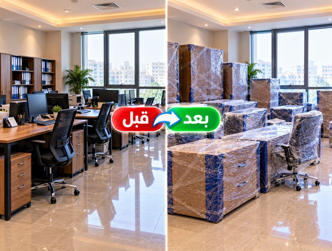 نقل أثاث المكاتب والشركات